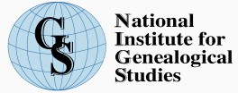 National Institute for Genealogical Studies logo